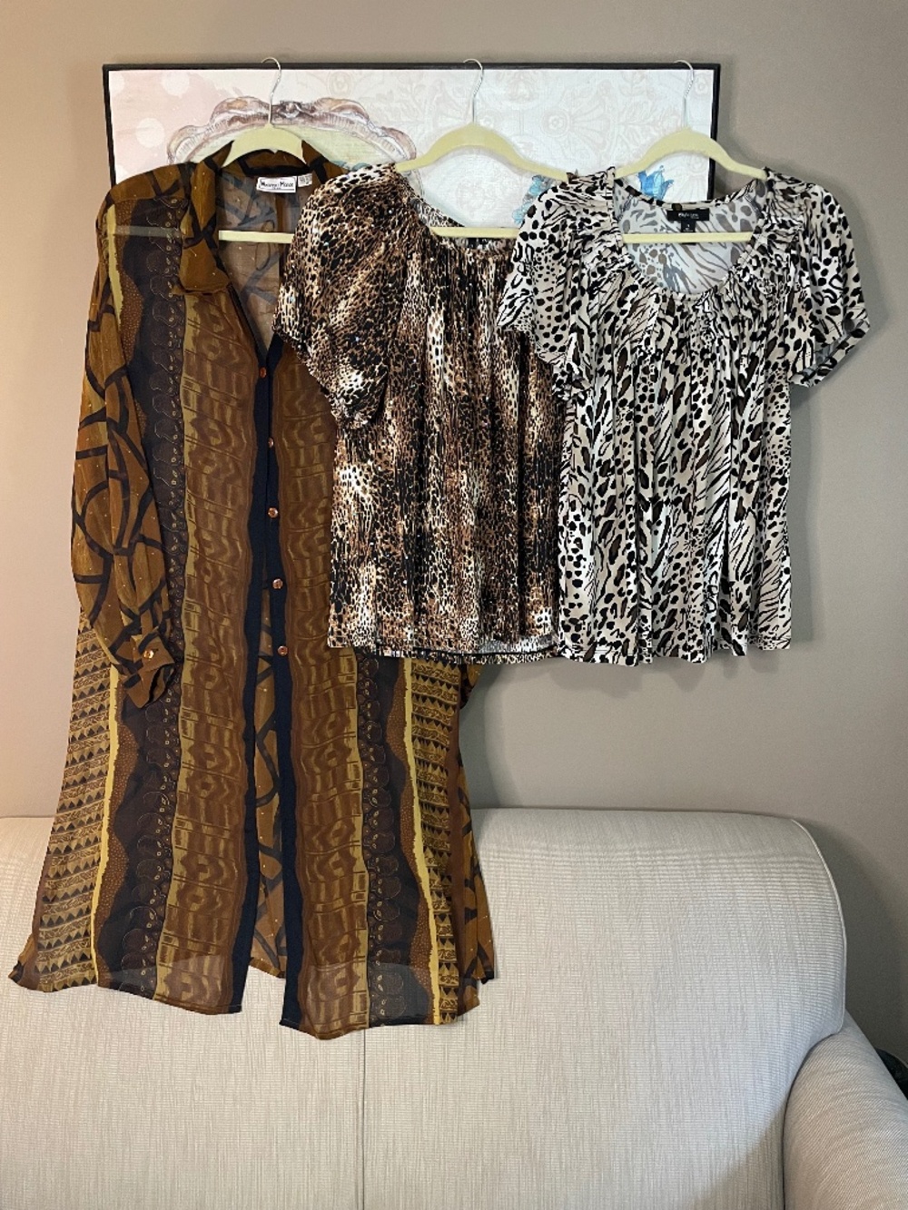 3 (sold together) women's tops, sz 1X